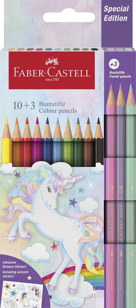Faber Castell Pastelky  Unicorn 10+3 ks