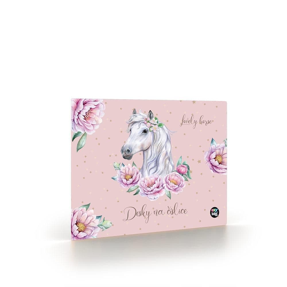 Karton P+P Desky na číslice kůň romantic