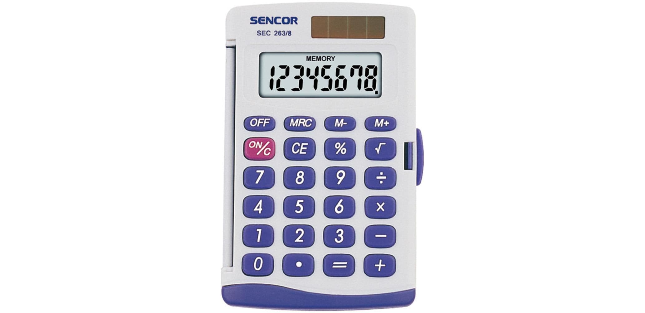 Sencor Školní kalkulačka SEC 263/8