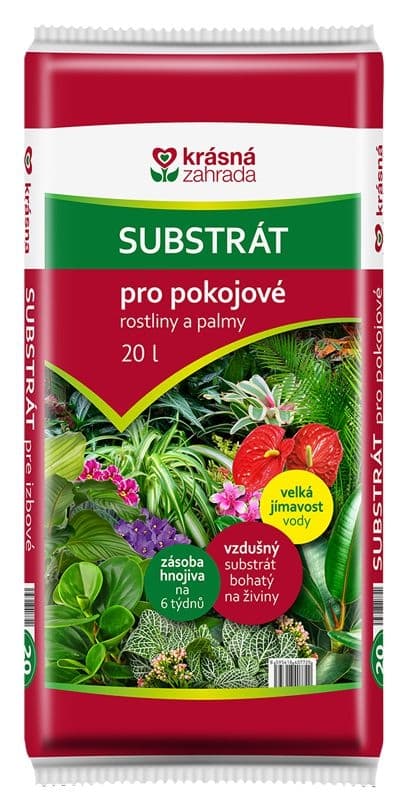 Krásná zahrada Substrát pro pokojové rostliny a palmy 20 l