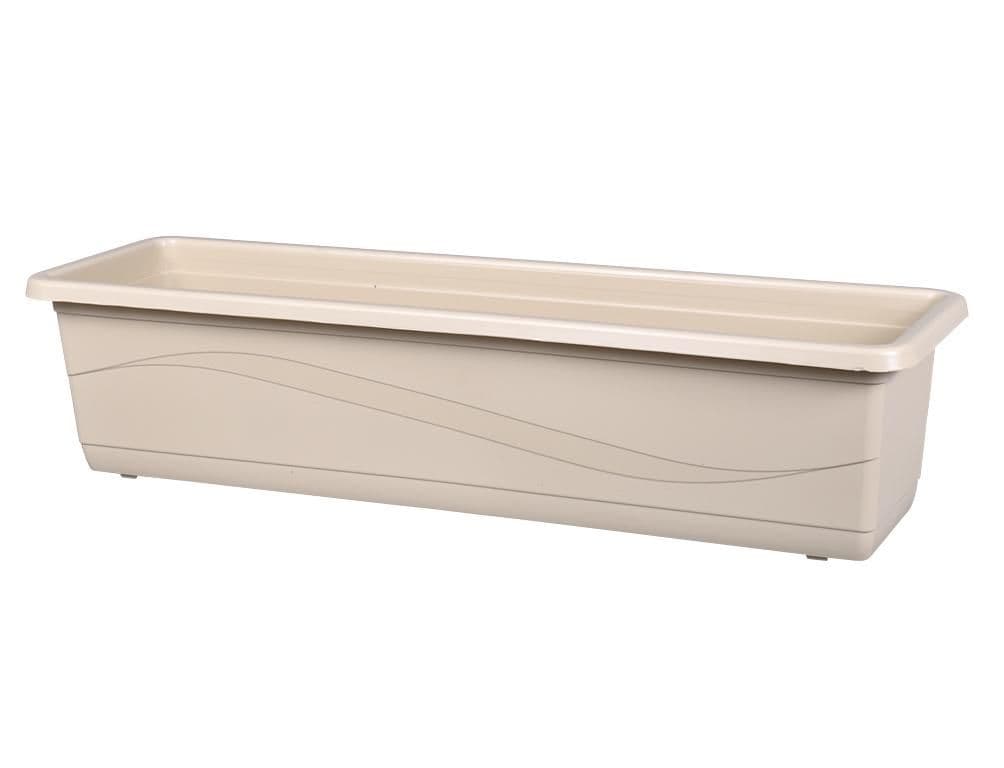 Truhlík LOBELIA MODERN plastový tm.béžový mat 60cm