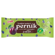 Druid D.line Tradiční medový perník s ovocnou náplní a tmavou polevou švestka 60g