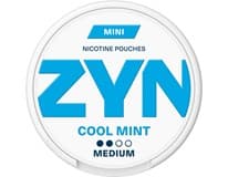 ZYN Cool Mint/máta Mini 3 mg kolek Q sáčky 5 ks