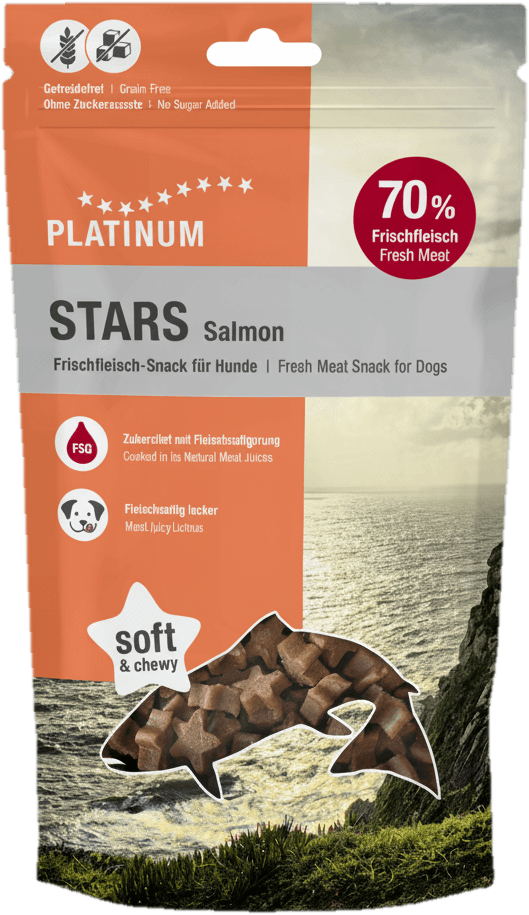 Platinum Stars Salmon pamlsky pro psy