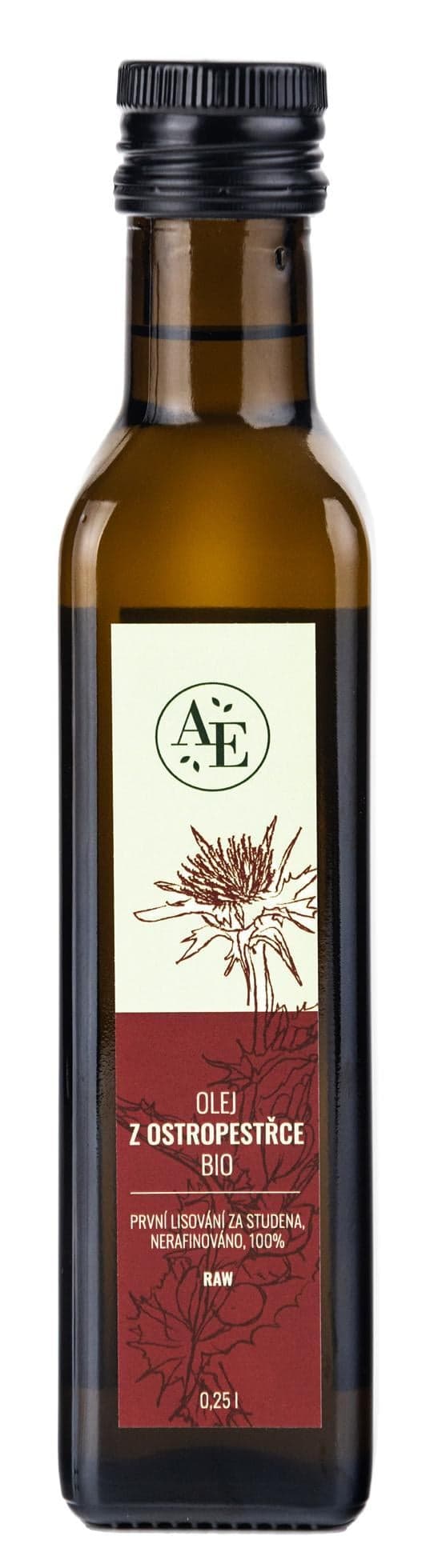Agro-el Ostropestřecový olej BIO RAW