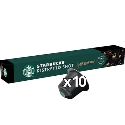 Starbucks® Ristretto Shot by NESPRESSO® Dark Roast kávové kapsle