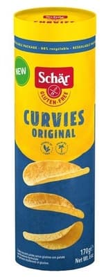 Schär Curvies Original křupavé chipsy, bez lepku