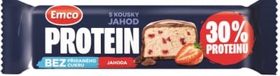 Emco Proteinová tyčinka jahodová