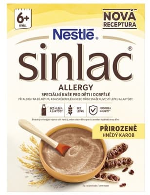 Nestlé Nemléčná kaše Sinlac Allergy