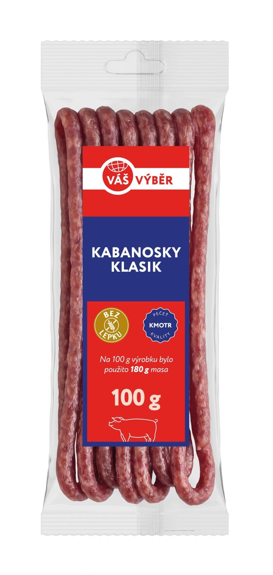 Váš Výběr Kabanosky klasik 100g