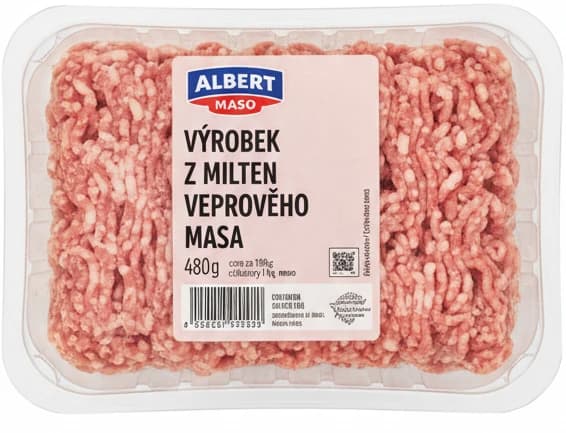 Výrobek z mletého vepřového masa