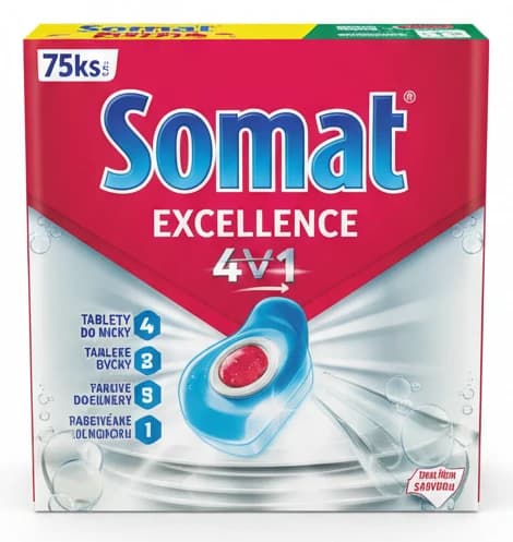 Somat Excellence 4v1 Tablety do myčky