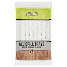 Piknik Hliníkové tácky na grilování 5 ks
