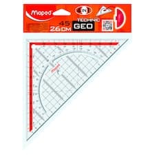 Maped Technic Geo 4in1 pravítko trojúhelník 26 cm