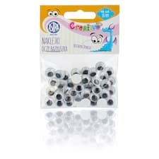Astra Creativo Samolepící oči 10 mm - baziliškovy oči