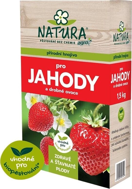 NATURA Přírodní hnojivo pro jahody a drobné ovoce