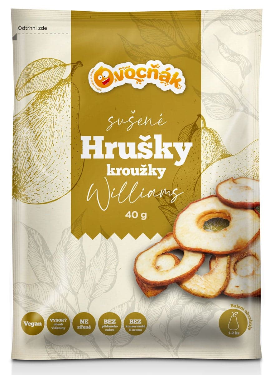 Ovocňák Sušené hruškové kroužky
