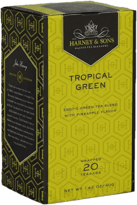 Harney & Sons Premium Tropical Green zelený čaj