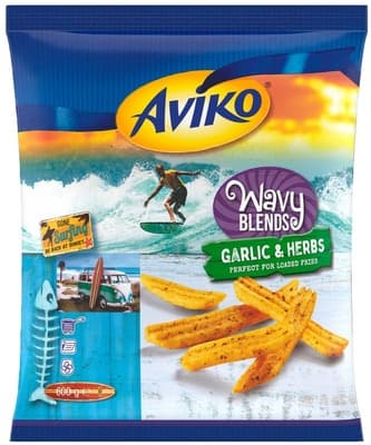 Aviko Vlnky Wavy Blends Garlic & Herbs