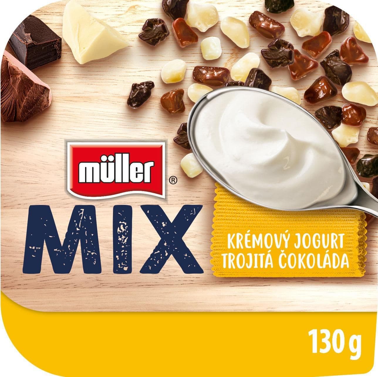 Müller Mix Triple Choco 130g