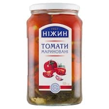 Nizhyn Rajčata zpracovaná zelenina ve sladkokyselém nálevu 920g