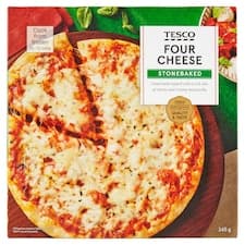Four Cheese Stonebaked pizza 345g