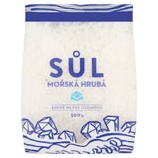Solné Mlýny Sůl mořská hrubá 500g