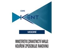 KENT Core Blue king size tvrdé bal. 10 krab. 20 ks kolek U 187 Kč VO cena
