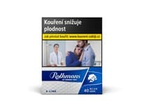 Rothmans S-Line Blue king size tvrdé bal. 8 krab. 40 ks kolek U 300 Kč VO cena