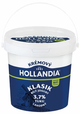 Hollandia Klasik jogurt krémový bílý