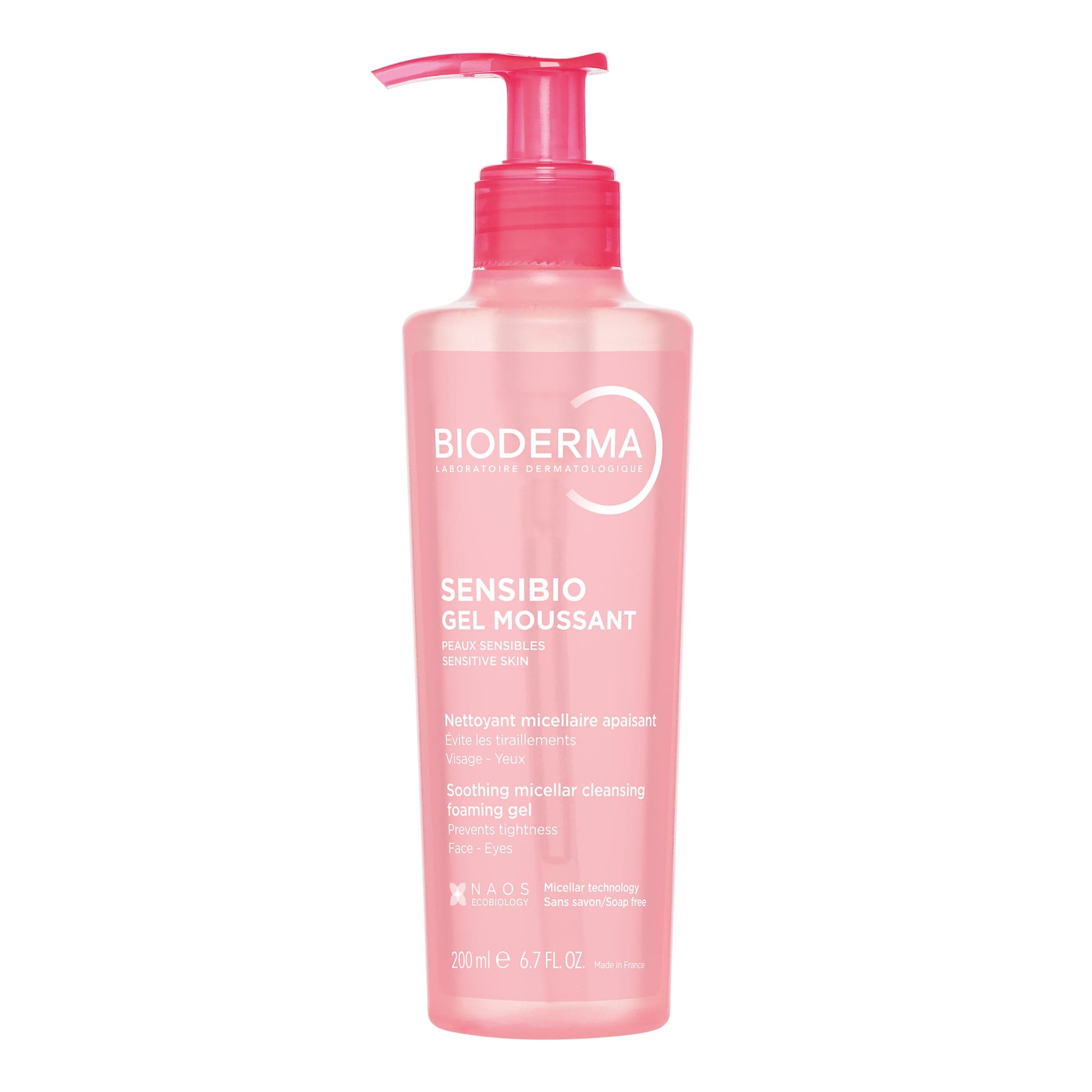 BIODERMA Sensibio gel moussant 200ml