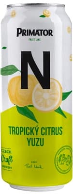 Primátor Nealko tropický citrus yuzu