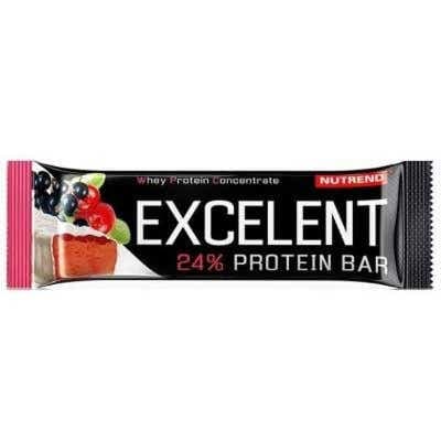 Nutrend Excelent Protein Bar černý rybíz s brusinkou