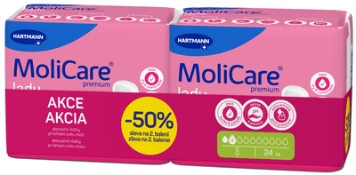 MoliCare Lady Pad 2 kapky, duopack