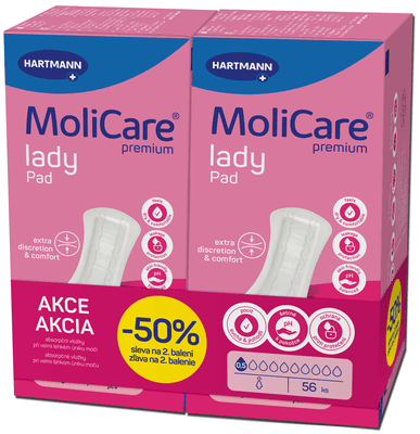 MoliCare Lady Pad 0,5 kapek, duopack