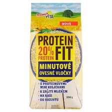 Bona Vita Protein Fit minutové ovesné vločky 350g