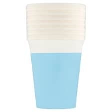 Decorata Party Modré papírové poháry 200 ml 8 ks