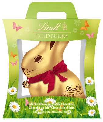 Lindt Zlatý Zajíček mléčná čokoláda