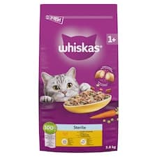 Whiskas Sterile s lahodným kuřecím 3,8kg