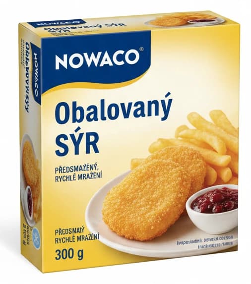 Obalovaný sýr Nowaco