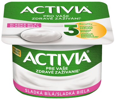 Activia Probiotický jogurt bílý slazený