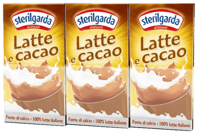 Sterilgarda Kakaové mléko (3×125 ml)