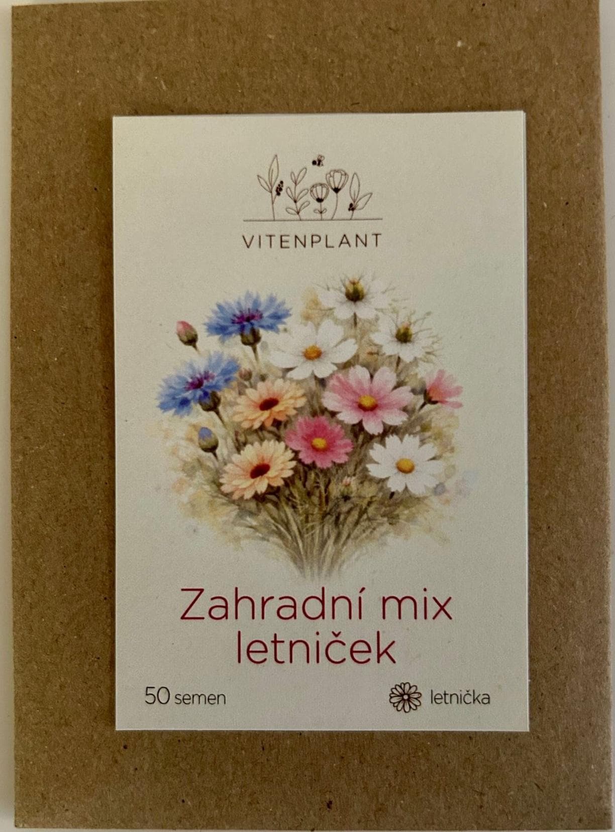 Vitenplant Zahradní mix letniček, semínka