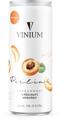Vinium Perlivé Chardonnay Meruňka