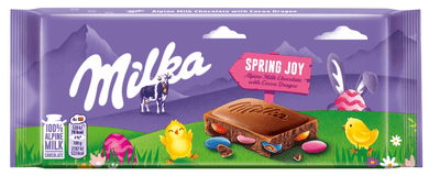 Milka Velikonoční mléčná čokoláda s lentilkami