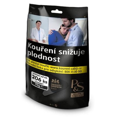 P&S Black 88 g - cigaretový tabák