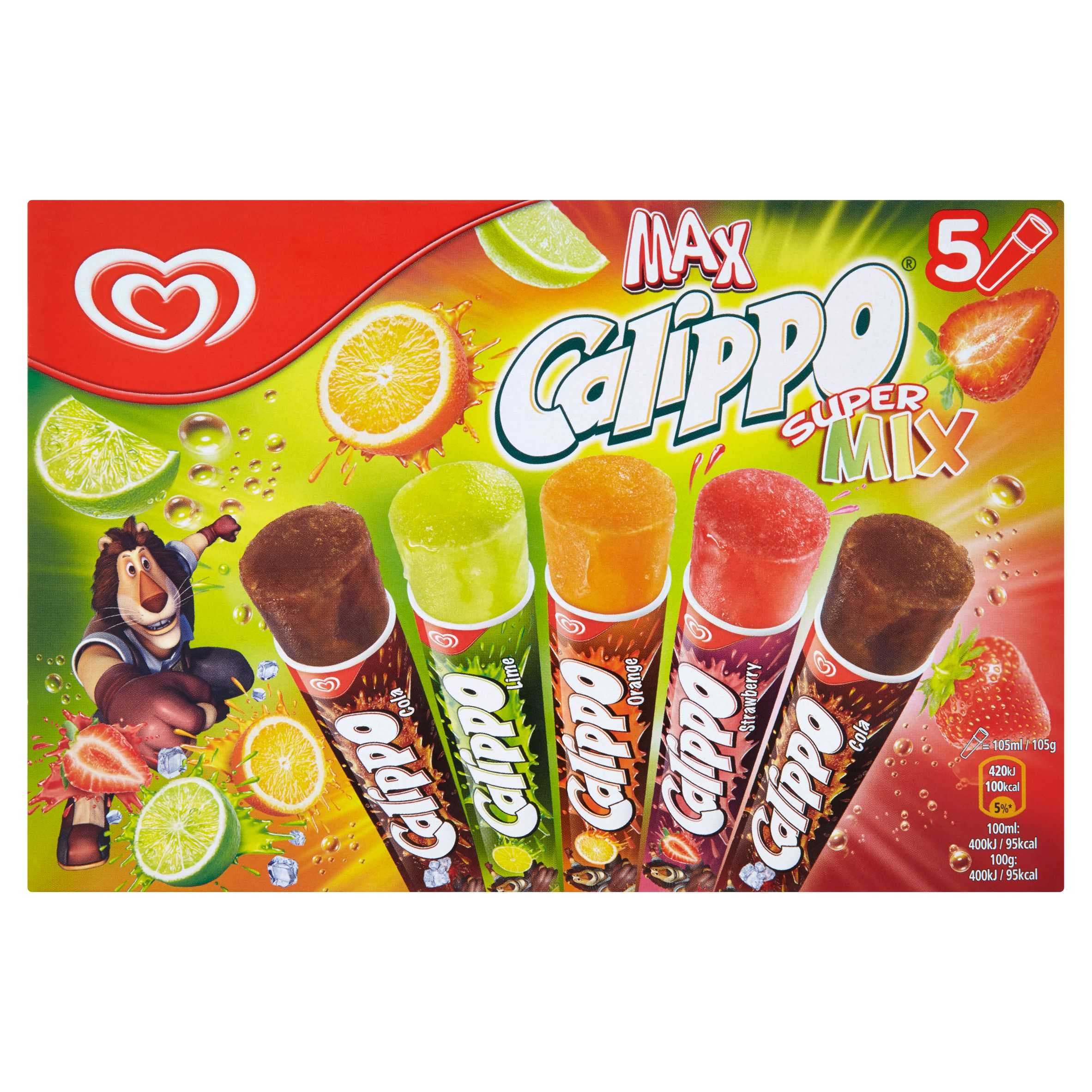 Algida Calippo Max super mix 5x 105ml