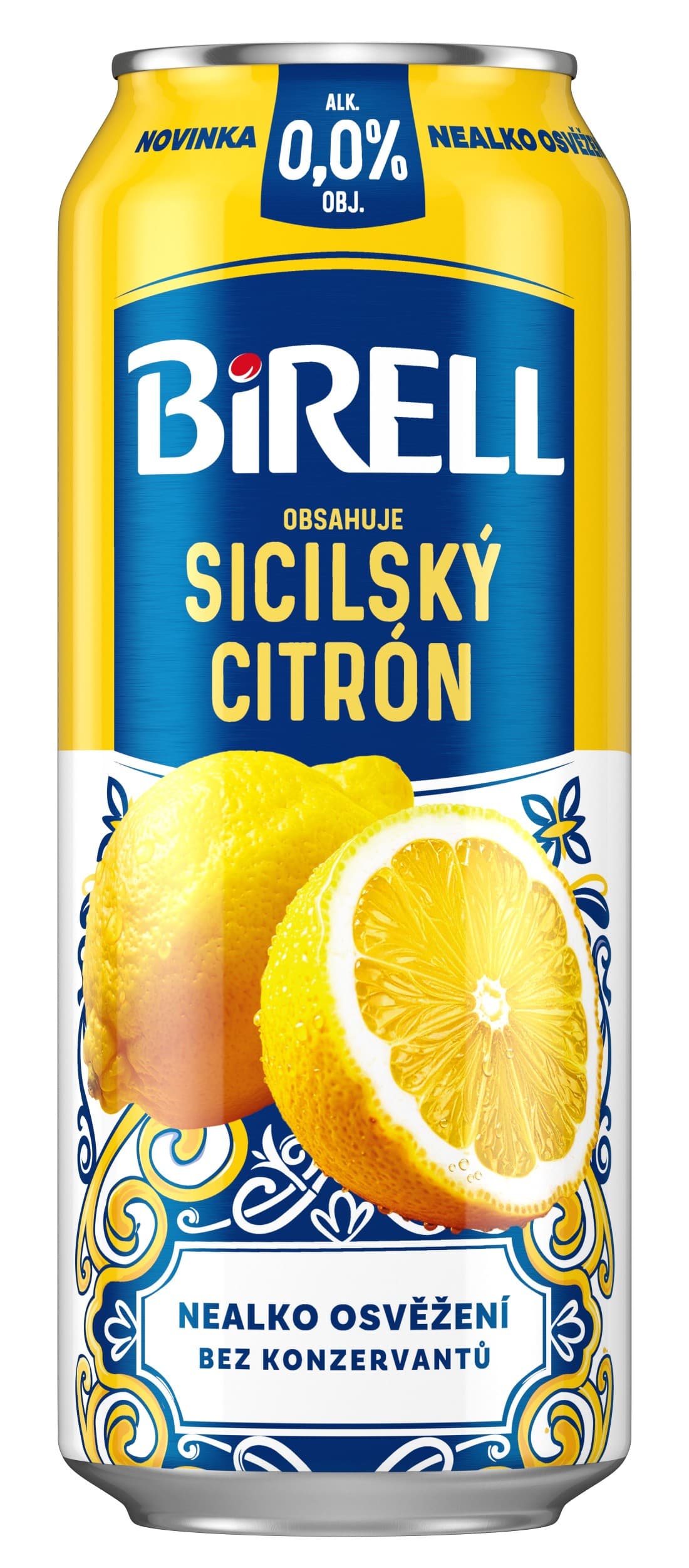 Birell se Sicilským citrónem 0,5l plech