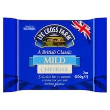 Lye Cross Farm English Mild White cheddar 200g