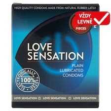 Love Sensation Kondomy s rezervoárem 3 ks